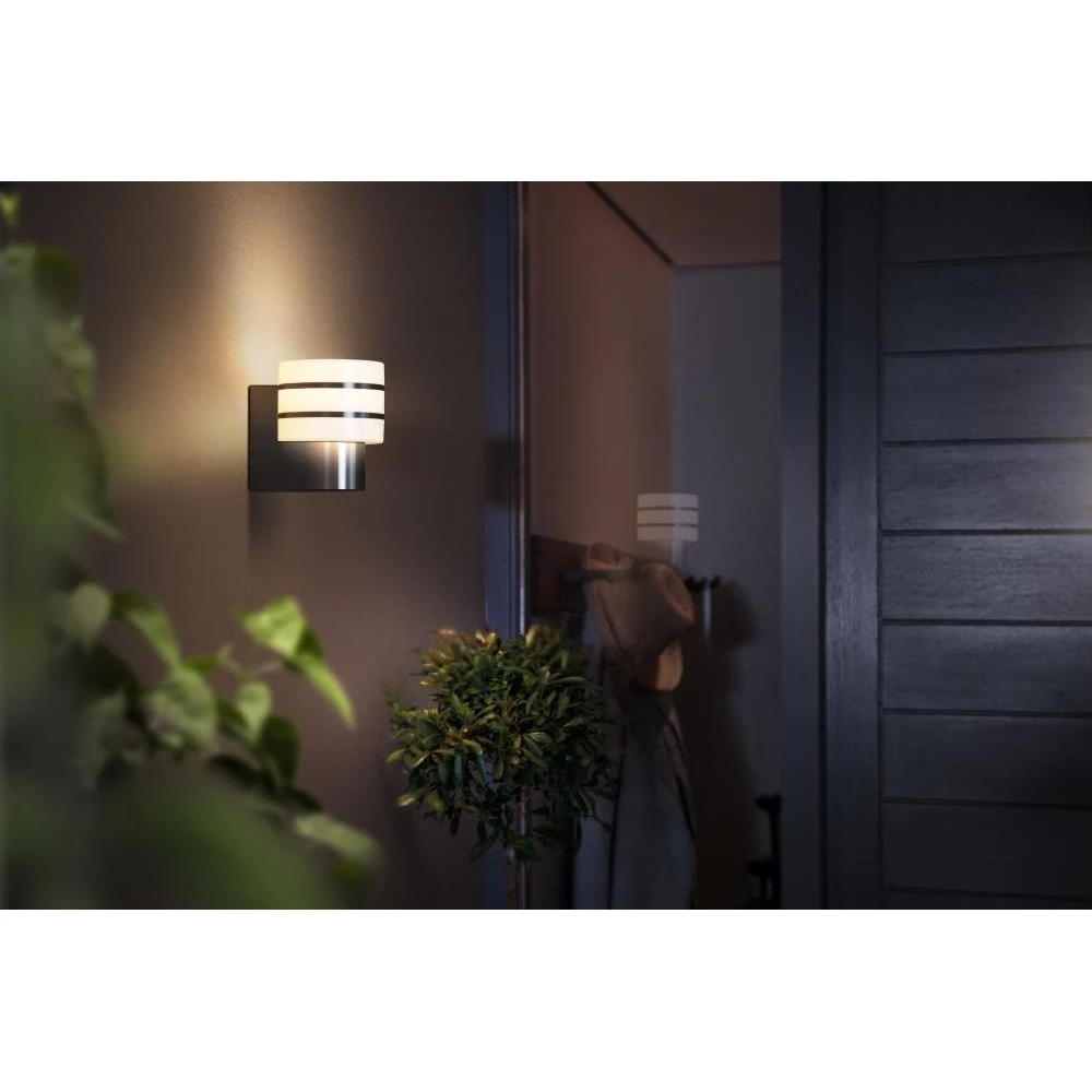 Philips Hue Tuar Væglampe Inox 1x9.5W 230V 8 Philips Hue Tuar Væglampe Inox 1x9.5W 230V - Billede 6