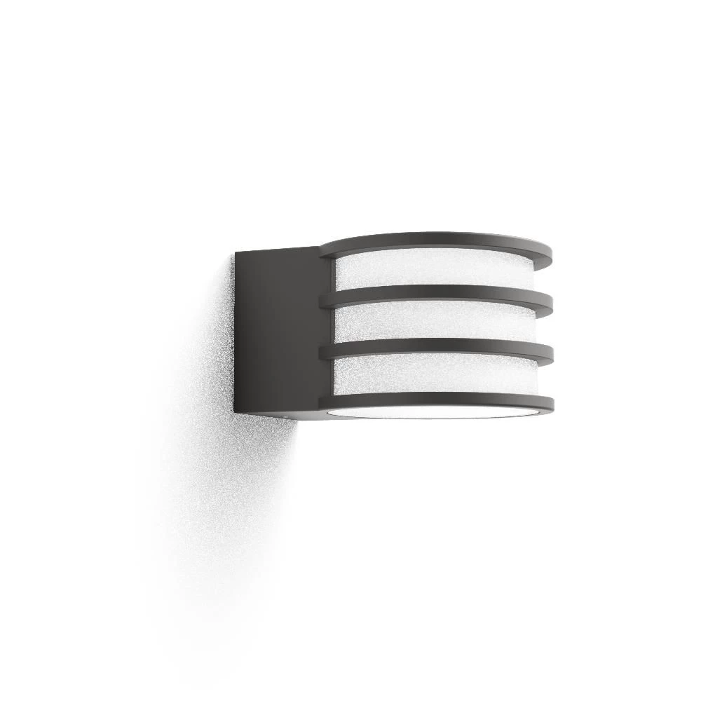 Philips Hue Lucca Væglampe Anthracite 1x9.5W 230V 18 Philips Hue Lucca Væglampe Anthracite 1x9.5W 230V - Billede 16