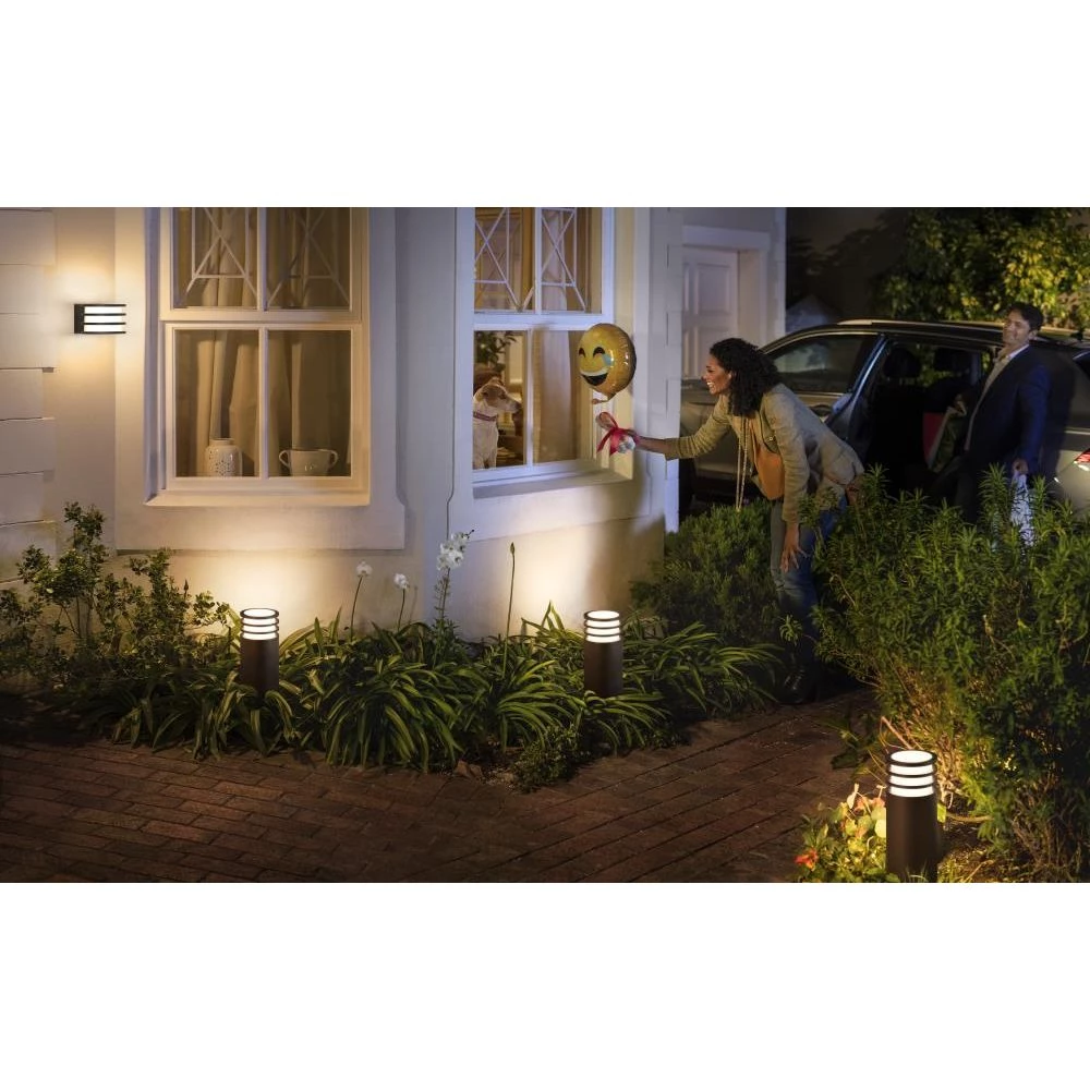 Philips Hue Lucca Væglampe Anthracite 1x9.5W 230V 22 Philips Hue Lucca Væglampe Anthracite 1x9.5W 230V - Billede 20